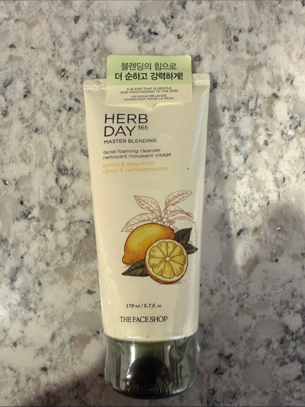 Herb Day 365 Lemon & Grapefruit Body Wash - Cream